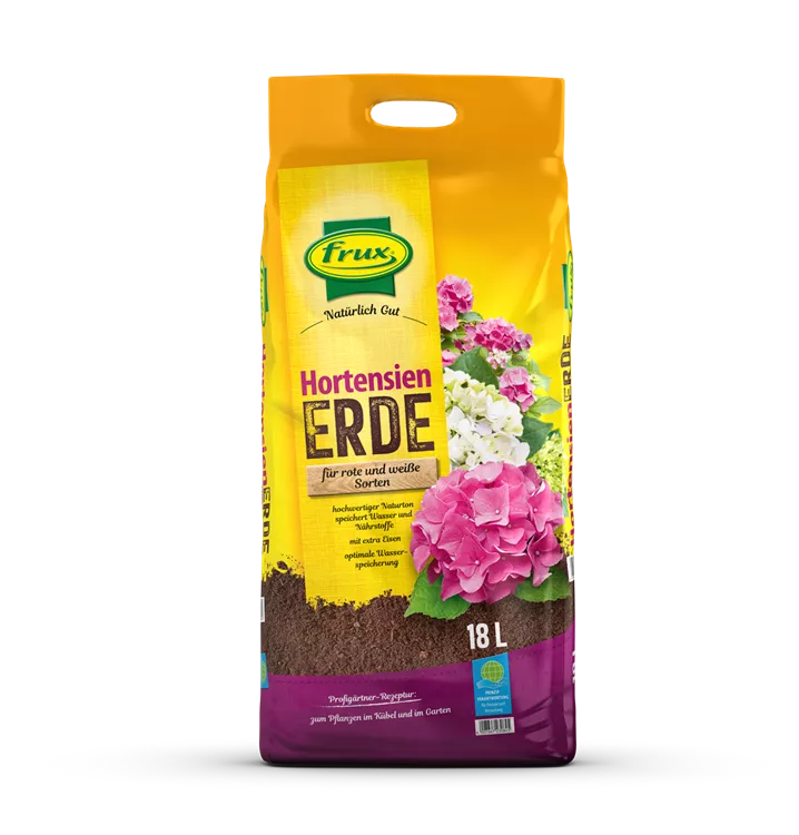 Hortensienerde für rote & weiße Sorten
