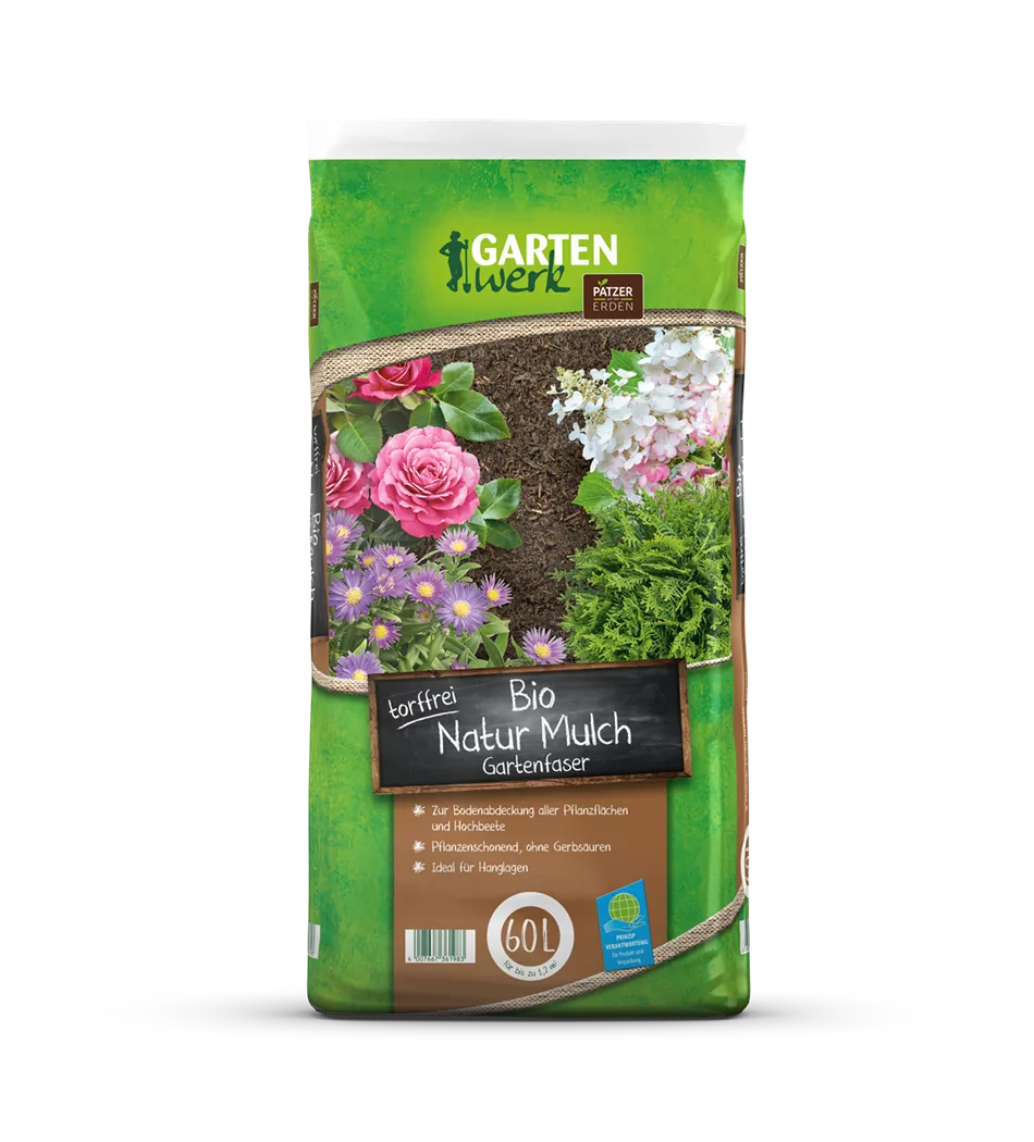 Bio Natur-Mulch -Gartenfaser- (torffrei)