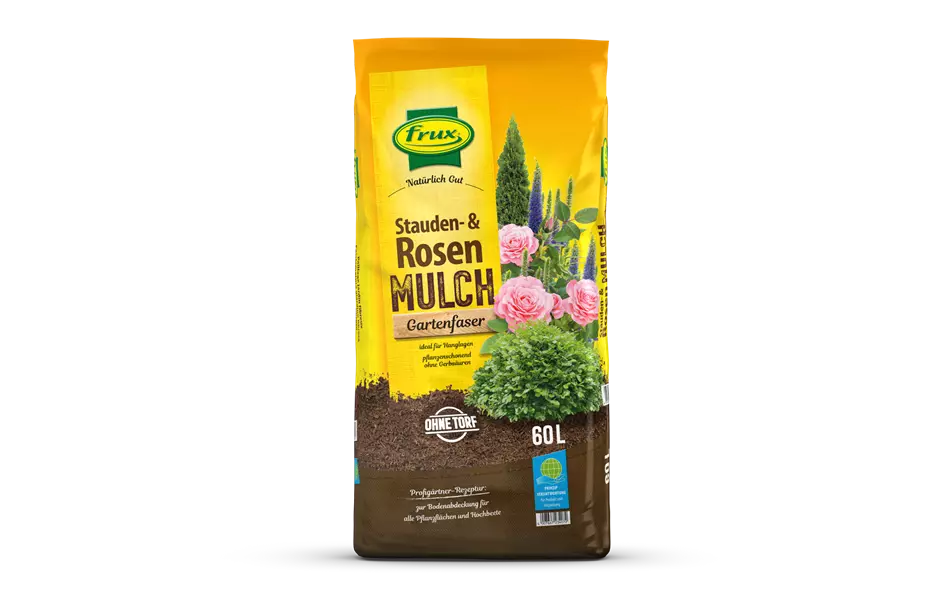 Stauden- & Rosenmulch – Gartenfaser -torffrei-