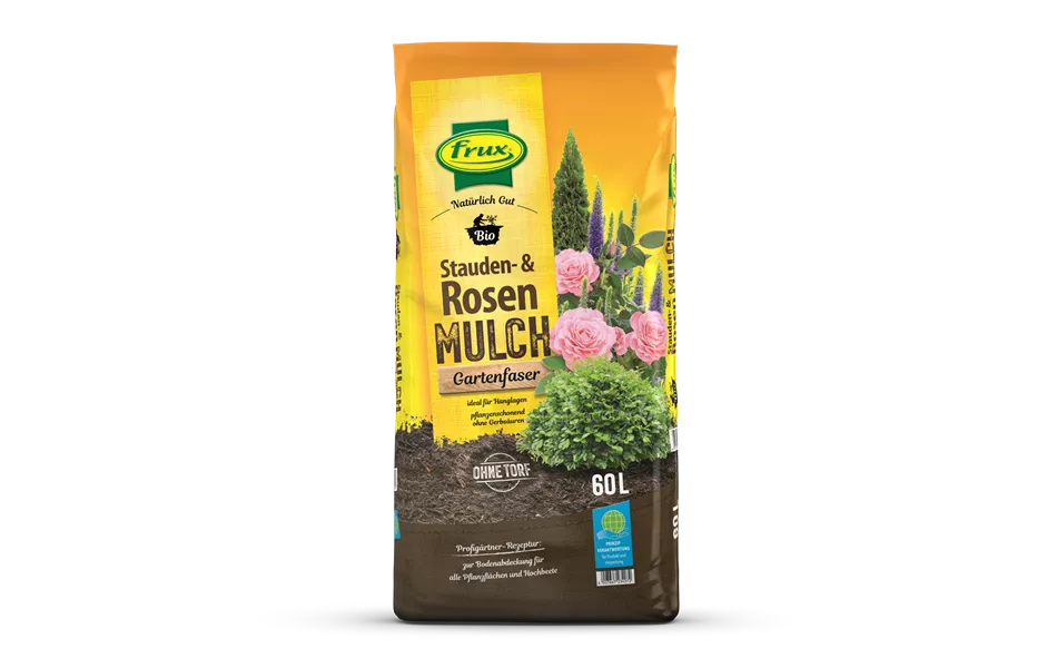 Stauden- & Rosenmulch – Gartenfaser -torffrei-