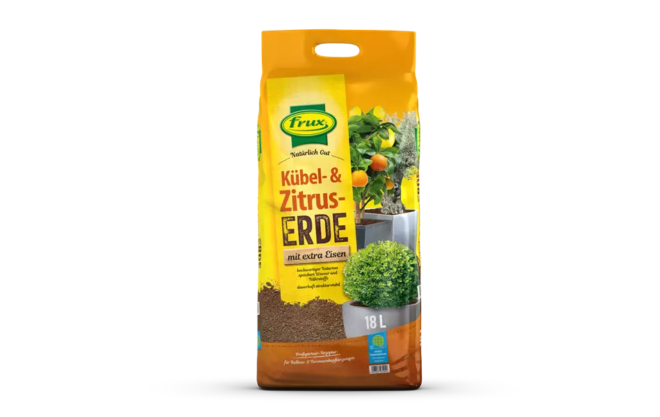Kübel- & Zitruserde -mit extra Eisen-